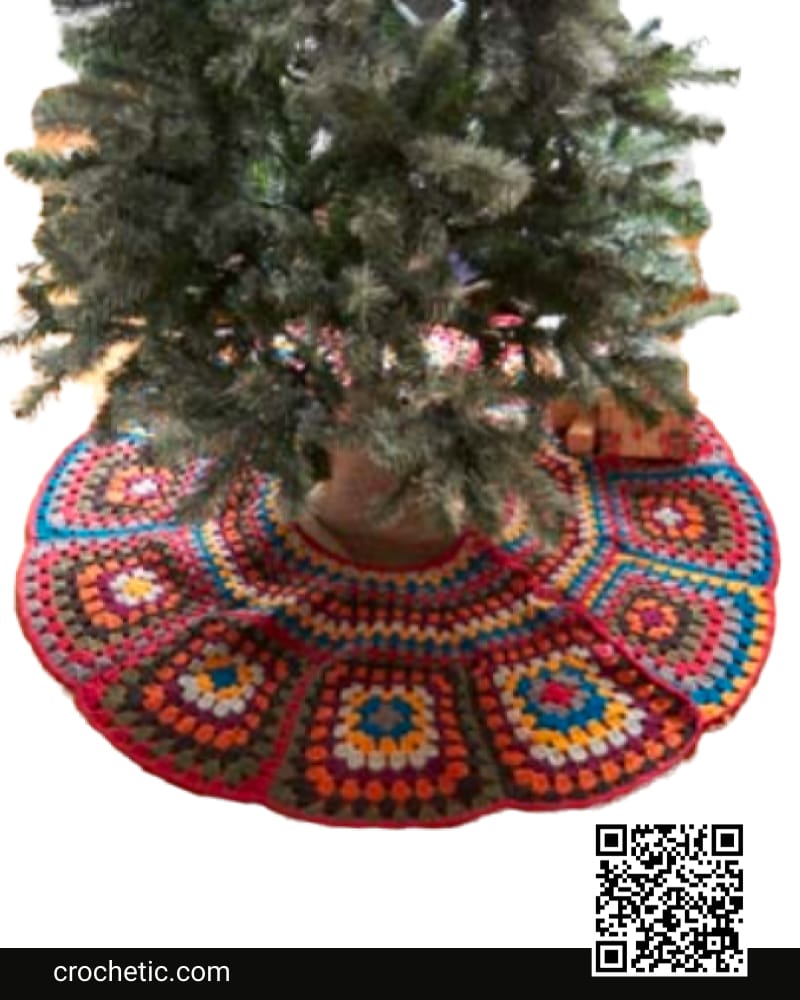 Tricia’S Tree Skirt - Crochet Pattern