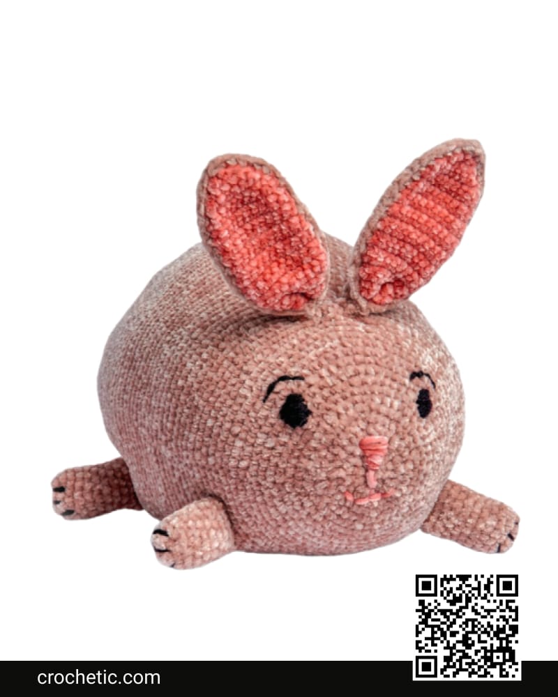 Crochet Bunny Stuffie - Crochet Pattern