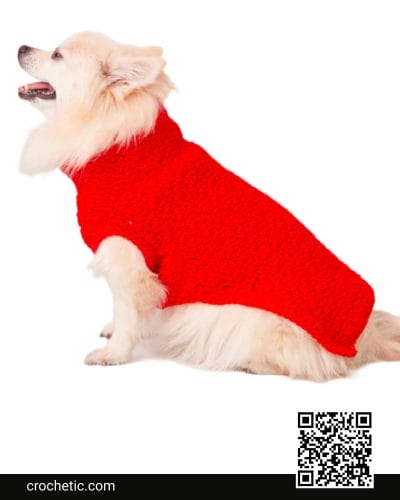 Crochet Dog Coat - Crochet Pattern