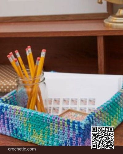 Planned Pooling Storage Box - Crochet Pattern