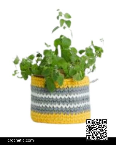 Plant Basket - Crochet Pattern