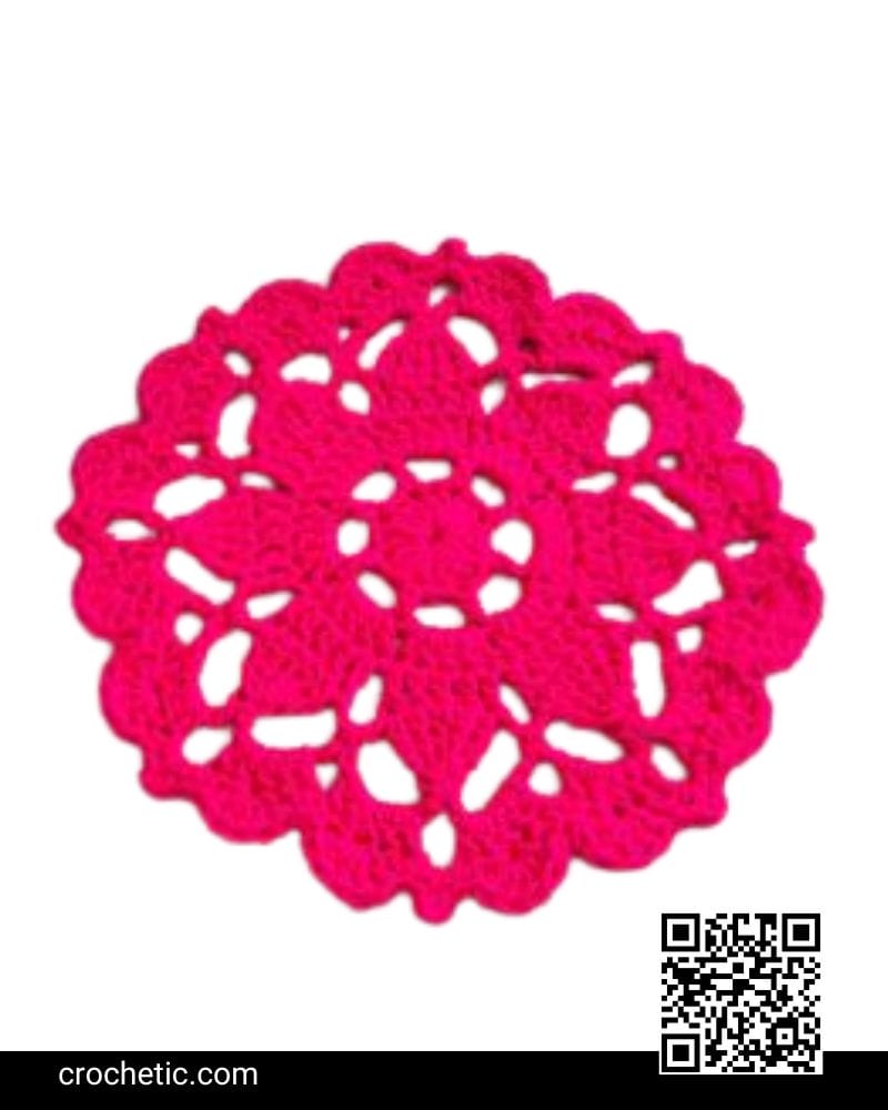 Pretty in Pink Rug- Crochet Pattern