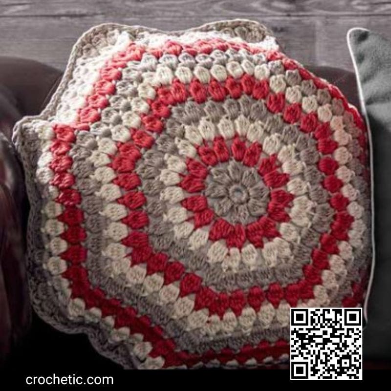 Puffed Up Pillow - Crochet Pattern