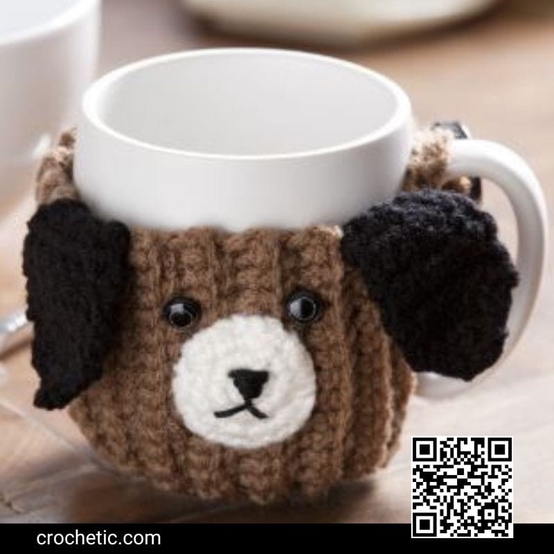 Puppy Mug Hug - Crochet Pattern