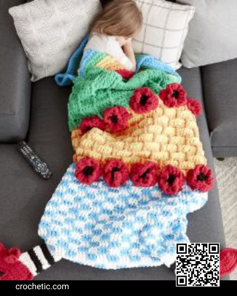 Rainbow Snuggle Sack Crochet Pattern Crochet Patterns for Tops