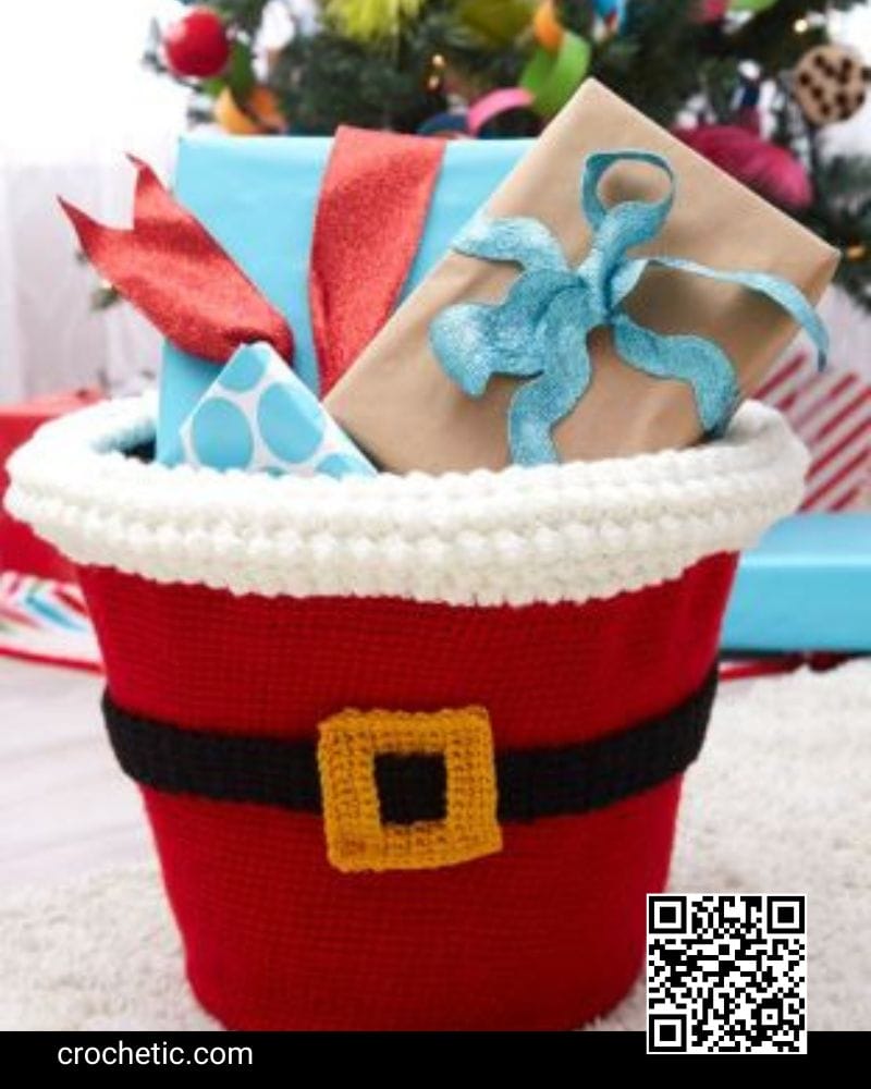 Santa’s Gift Basket - Crochet Pattern