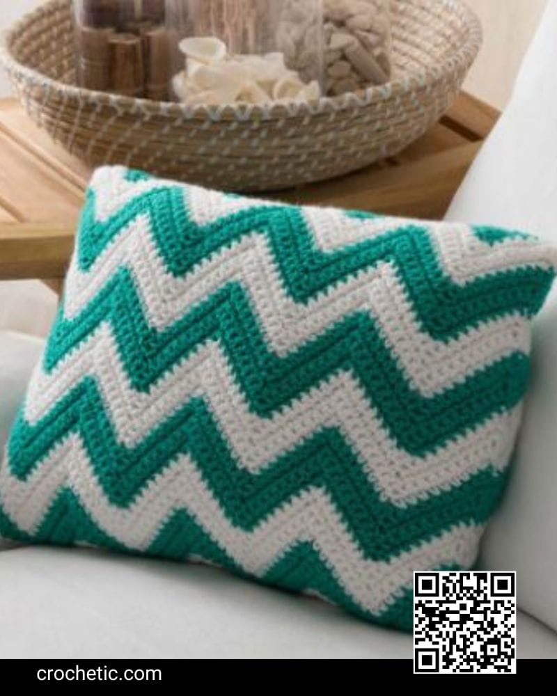 Seaside Pillow - Crochet Pattern