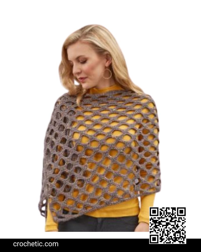 Simone’s Open Wave Shawl - Crochet Pattern