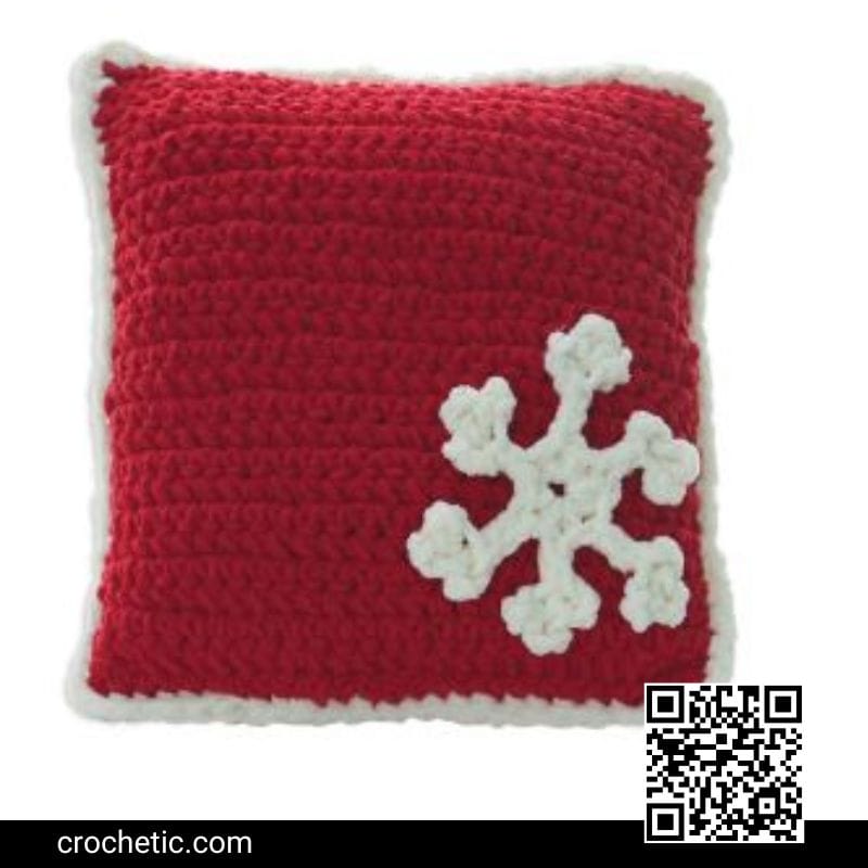 Snowflake Pillow - Crochet Pattern