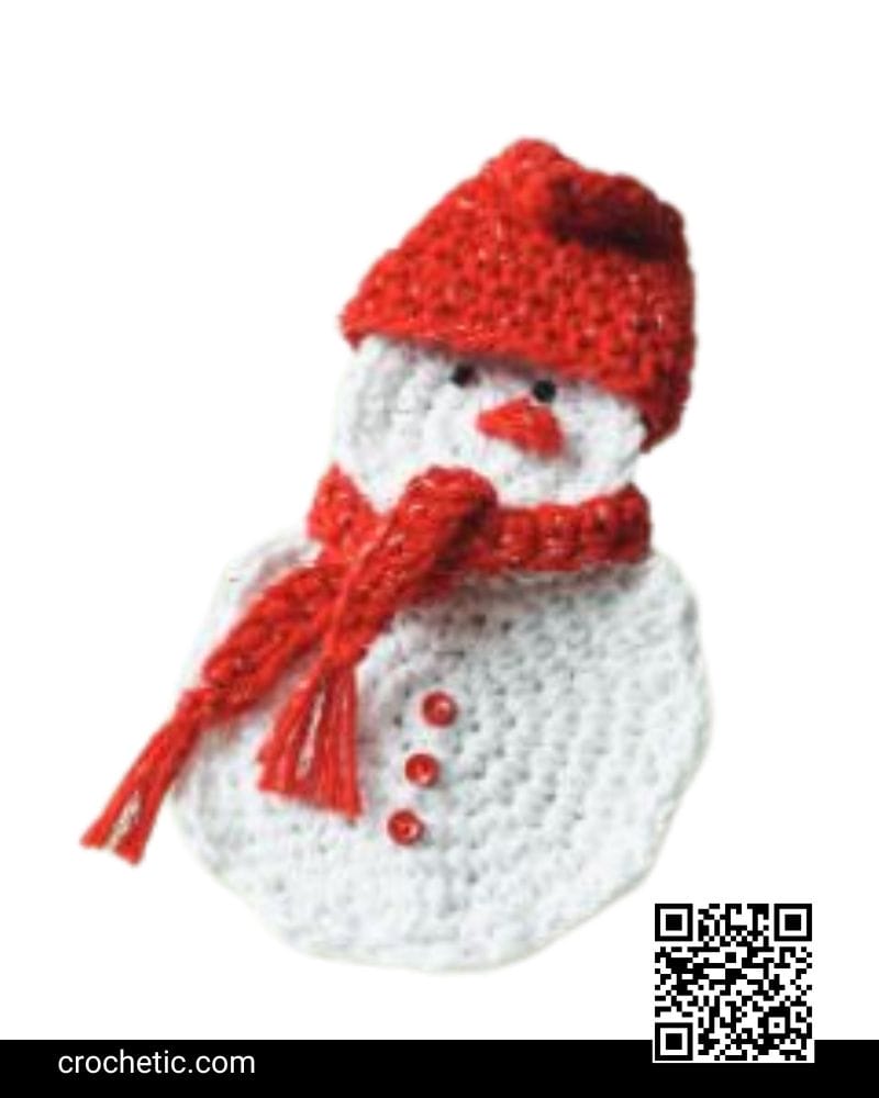 Snowman Gift Card Holder - Crochet Pattern
