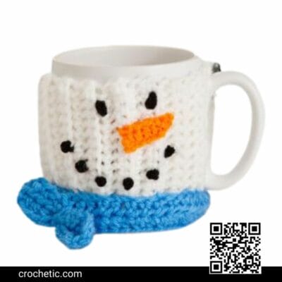 Snowman Mug Hug - Crochet Pattern