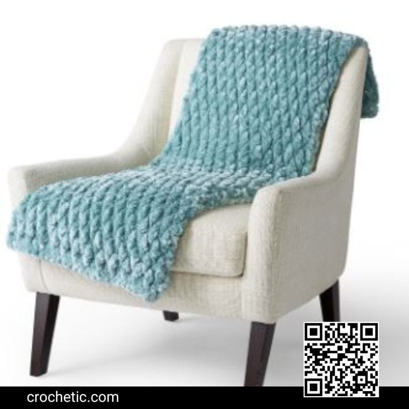 Snuggly Blanket - Crochet Pattern