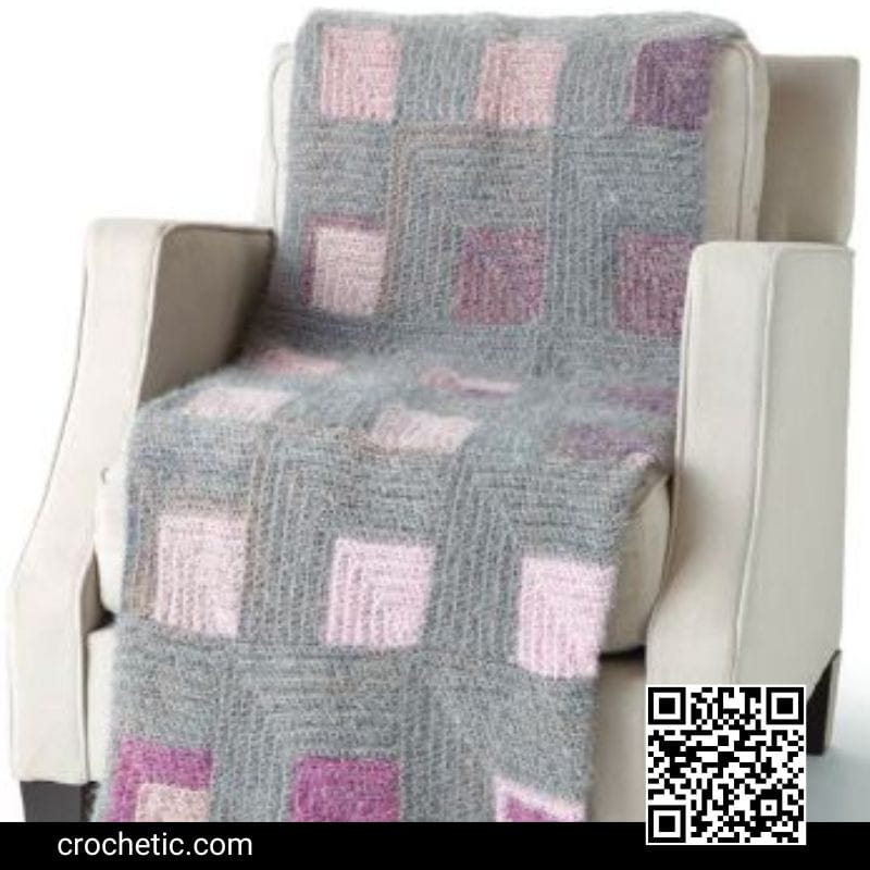 Square Up Blanket - Crochet Pattern