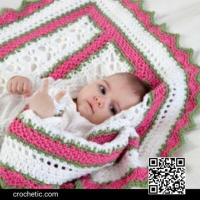 Summer Baby Blanket - Crochet Pattern