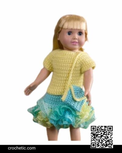 Summertime Frills for Dolls - Crochet Pattern