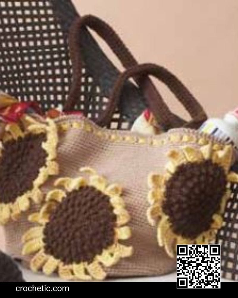 Sunflower Bag - Crochet Pattern