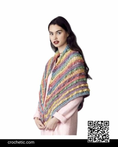 Triangle Shawl - Crochet Pattern
