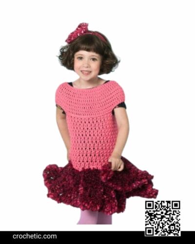 Twirl Party Dress - Crochet Pattern