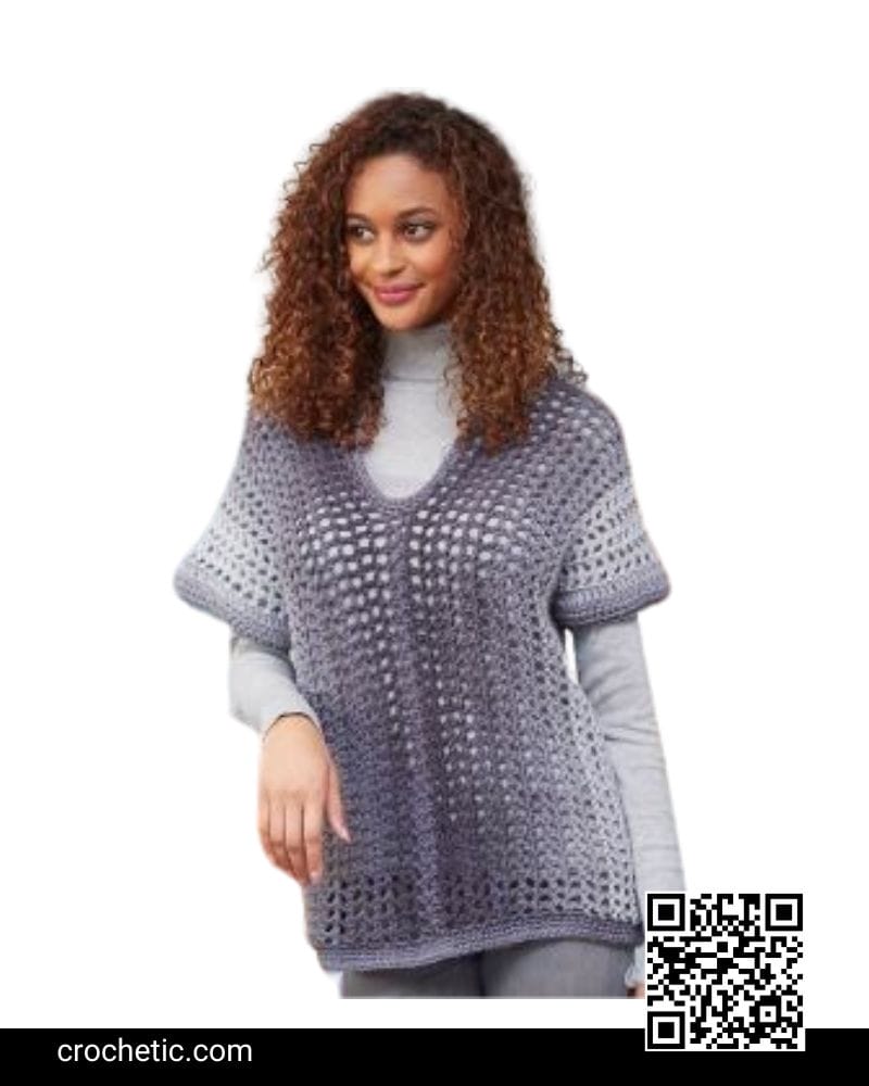 Two-Rectangle Sweater - Crochet Pattern