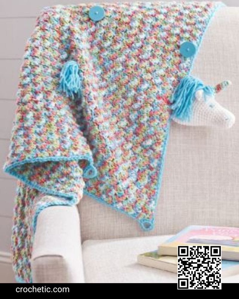 Unicorn Baby Blanket Crochet Pattern Crochet Patterns for Tops