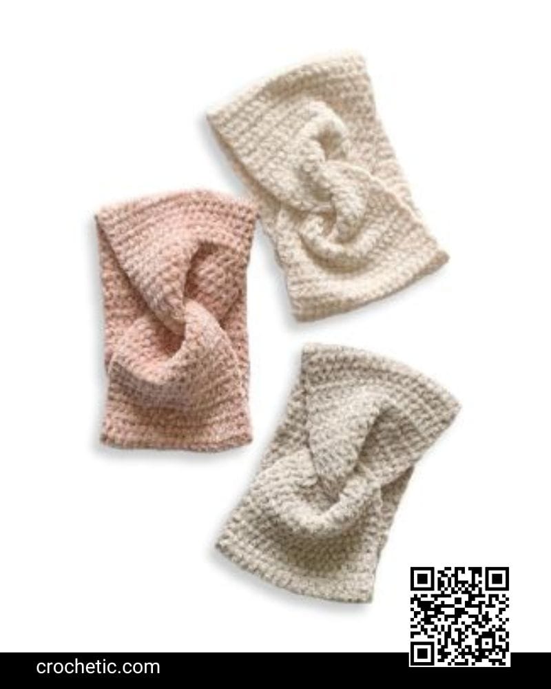 Velvet Twist Headband - Crochet Pattern