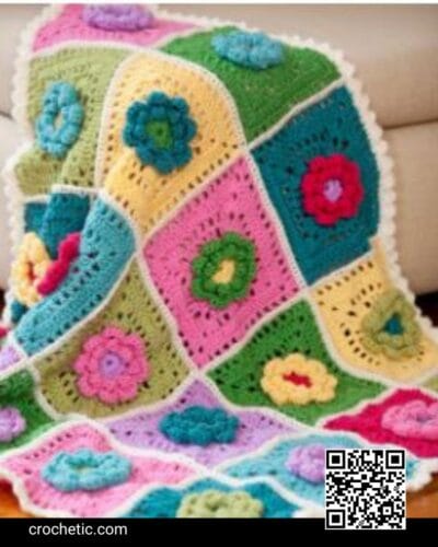 field of dreams blanket - Crochet Pattern