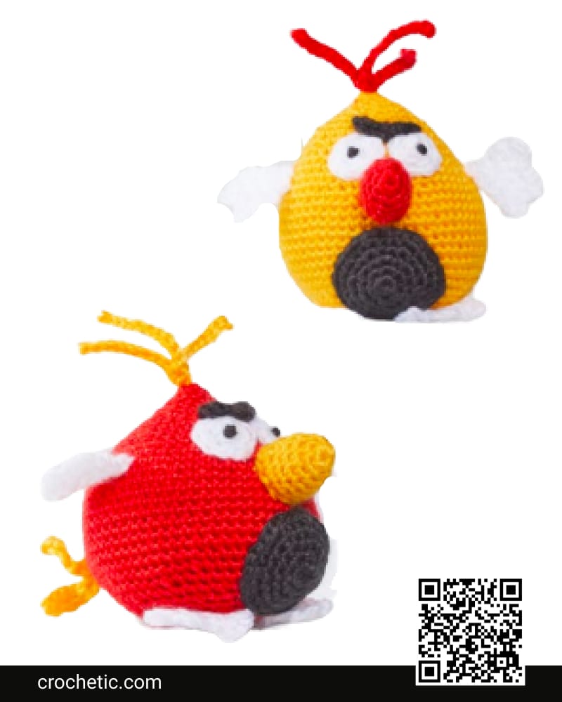 Benedict & Bertie Crochet Bird - Crochet Pattern