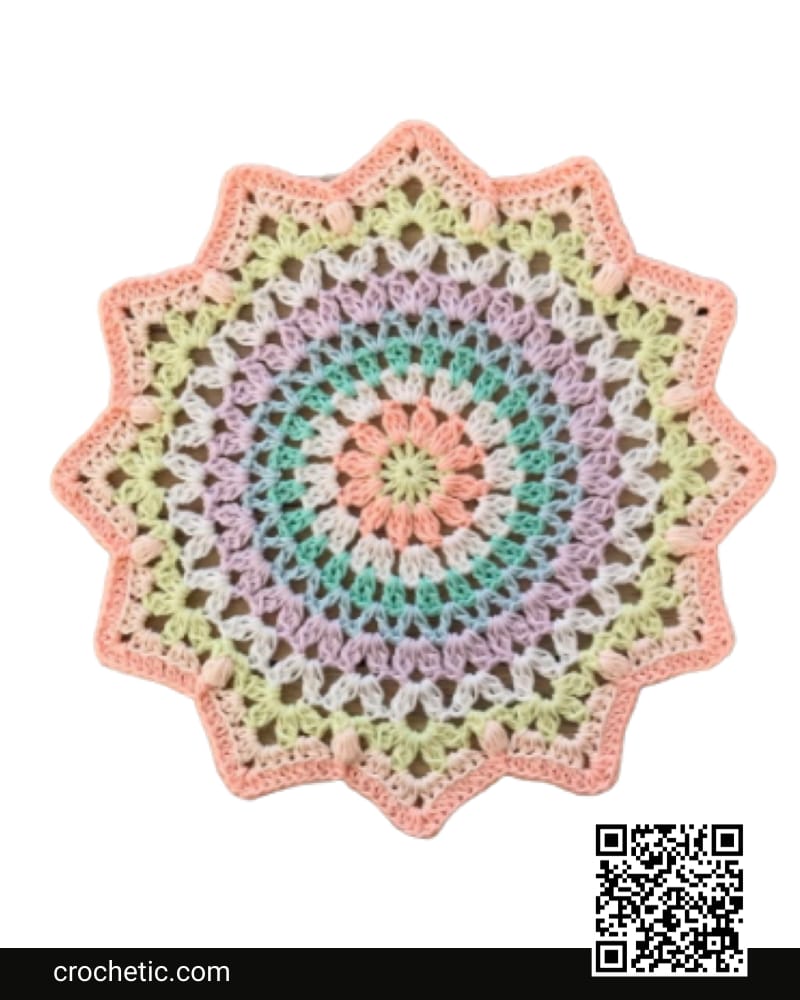 Dahlia Mandala - Crochet Pattern