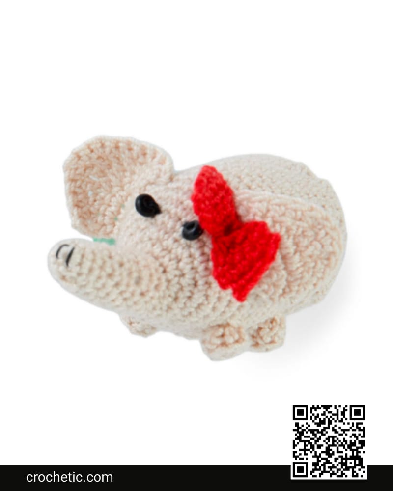 Micro Crochet Elephant - Crochet Pattern