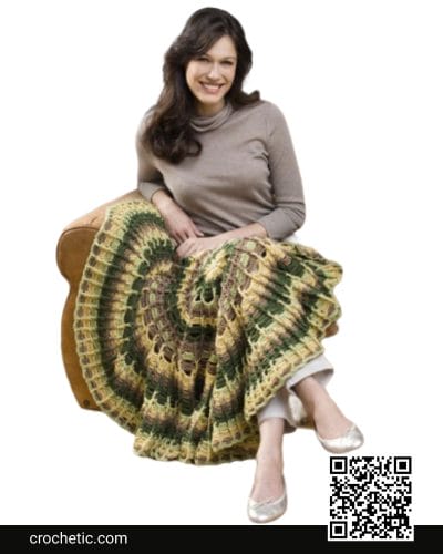Circle Afghan - Crochet Pattern