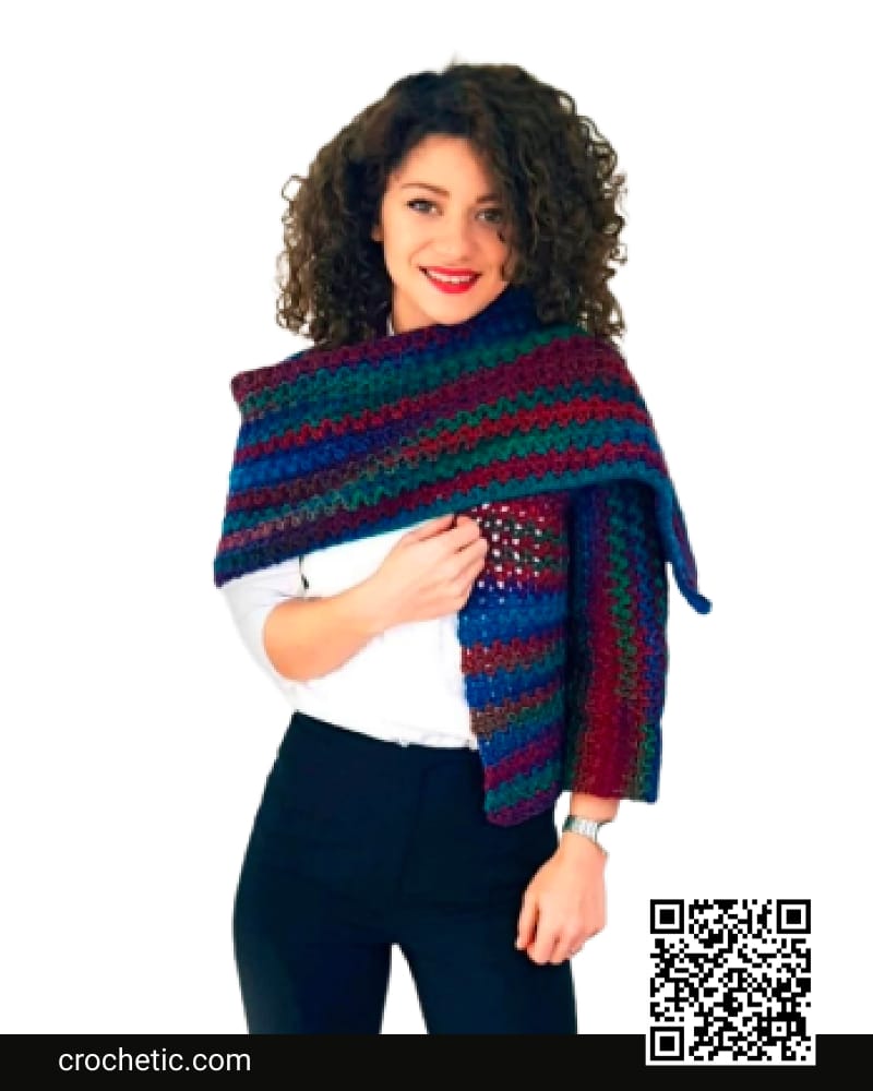 Wrap Me On Jacket - Crochet Pattern