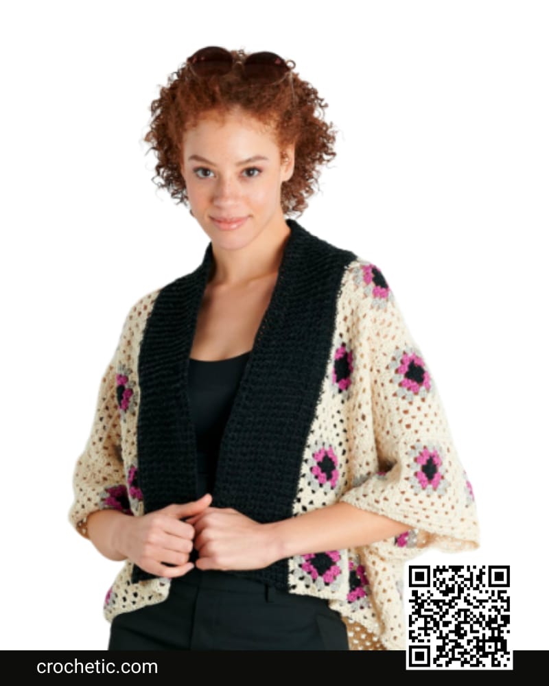 Crochet Granny Cardigan - Crochet Pattern