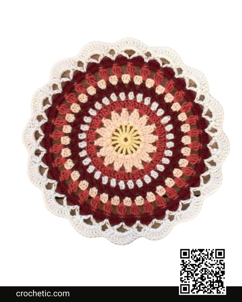 Gerbera Mandala - Crochet Pattern
