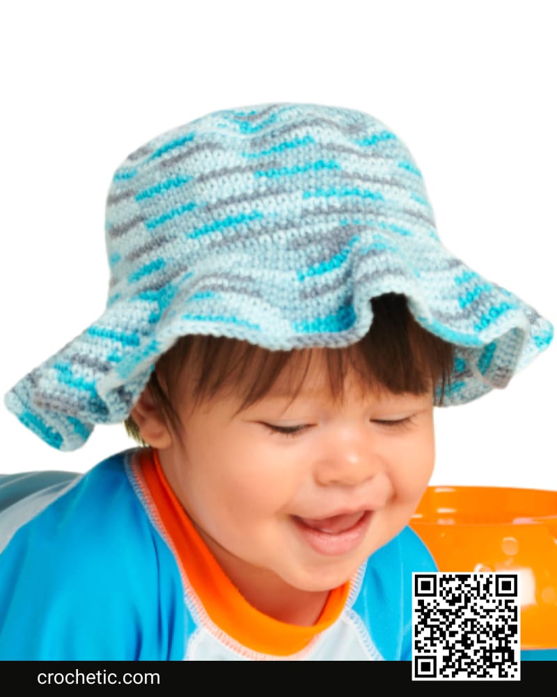 Easy Crochet Baby Bucket Hat - Crochet Pattern