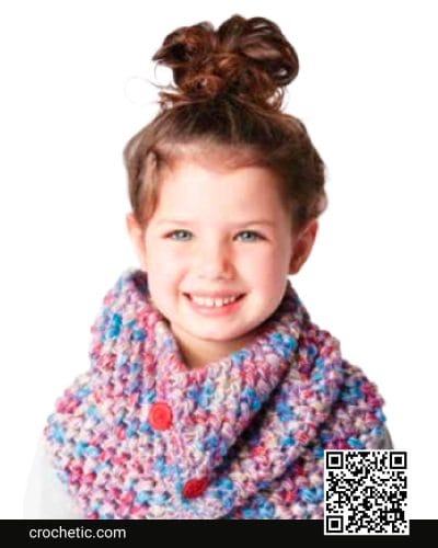 Crochet Kid Cowl - Crochet Pattern