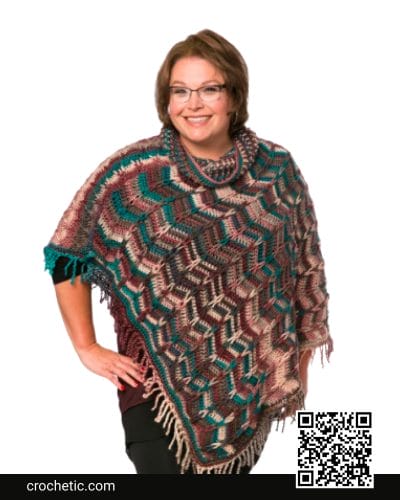 Marly’S Perfect Simple Cowl Poncho - Crochet Pattern