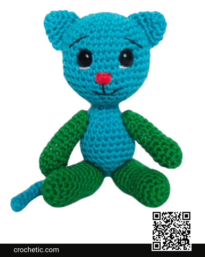 Ringo Cat The Ami - Crochet Pattern