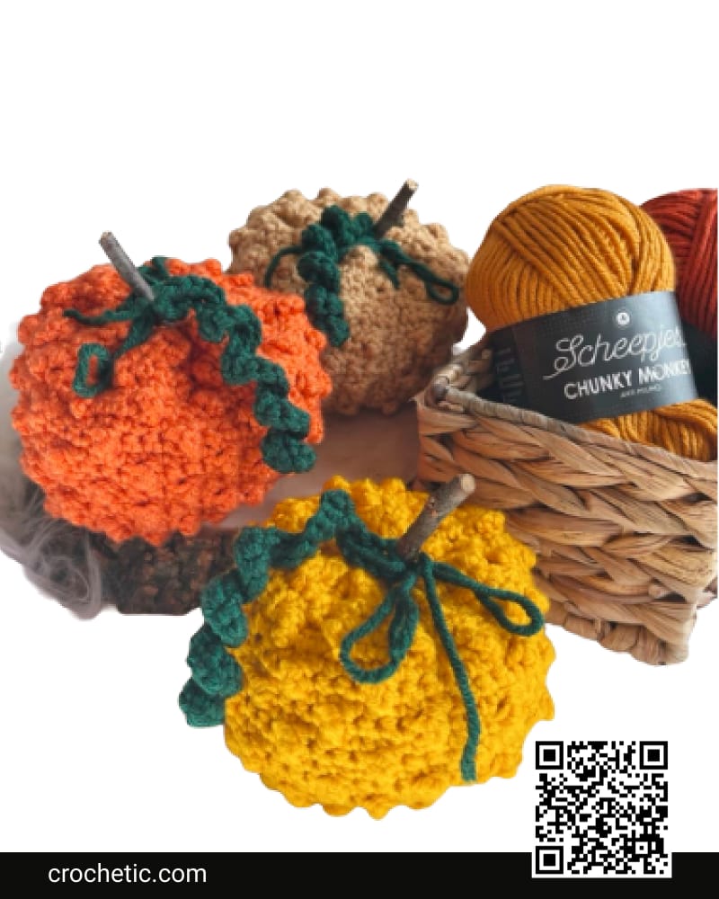 Bumpy Pumpkin - Crochet Pattern