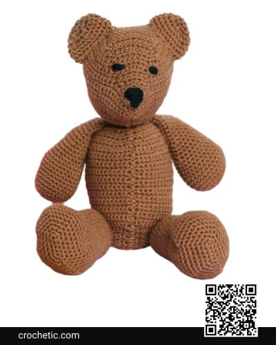 Crochet Huggable Bear - Crochet Pattern