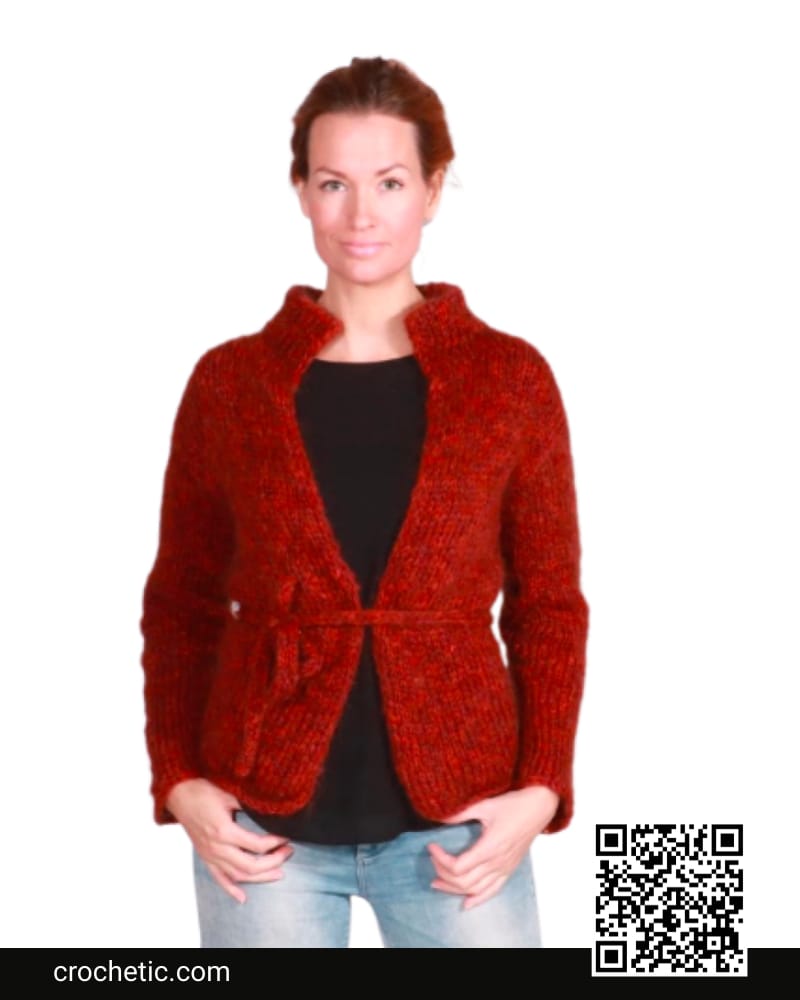 Kirstine Jacket - Crochet Pattern