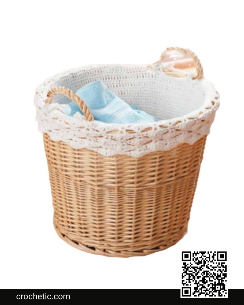 Basket Lining - Crochet Pattern