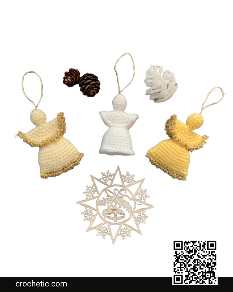 Christmas Decoration Angel - Crochet Pattern