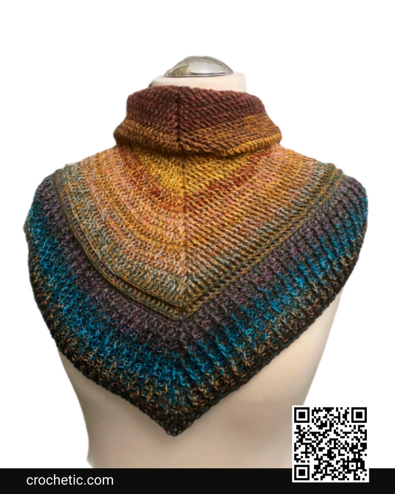 Takatalvi Cowl - Crochet Pattern