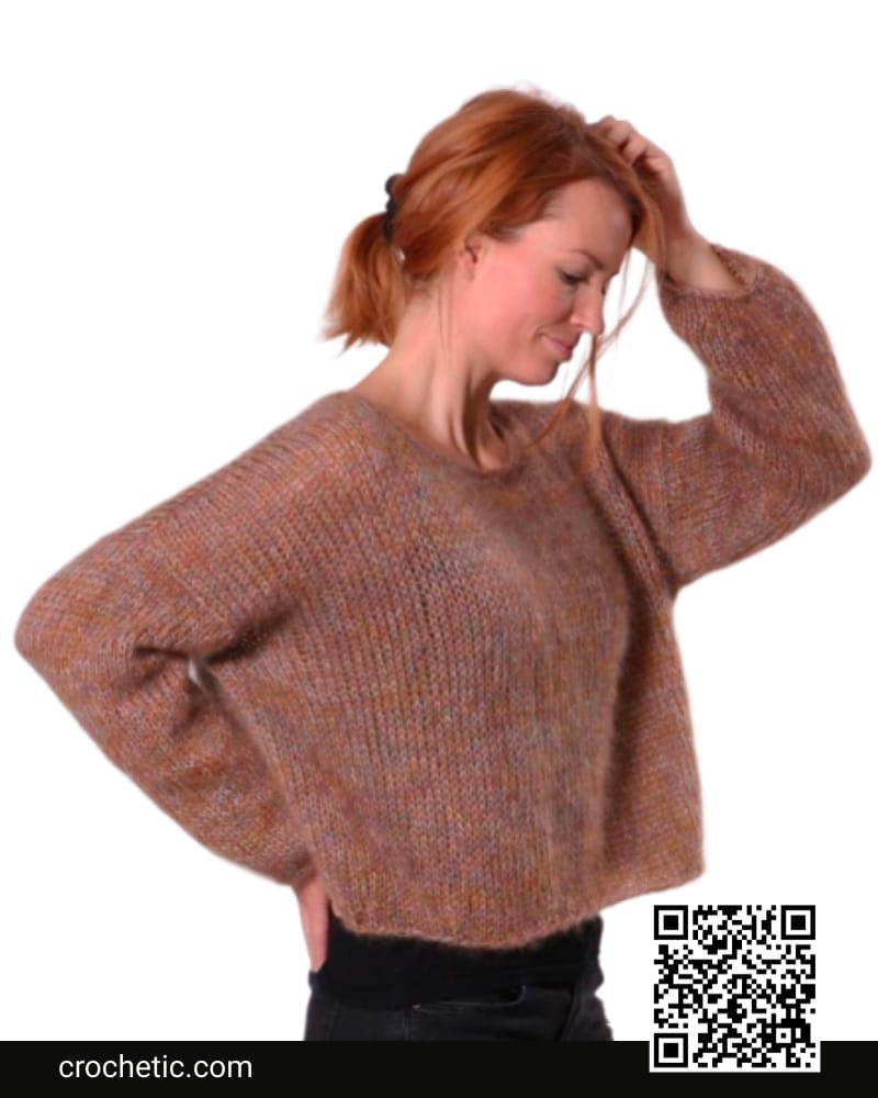 Lina Sweater - Crochet Pattern