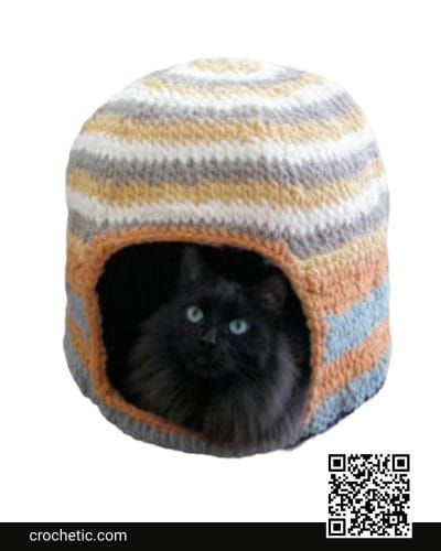 Crochet Pet Nest Version 1 - Crochet Pattern