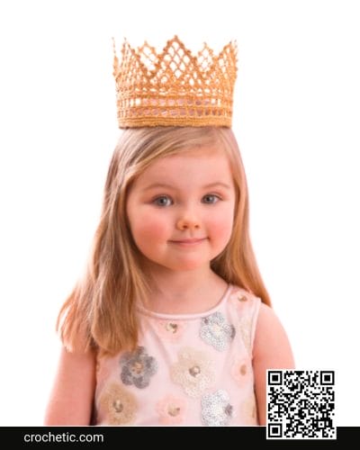 Child’S Royal Crown - Crochet Pattern