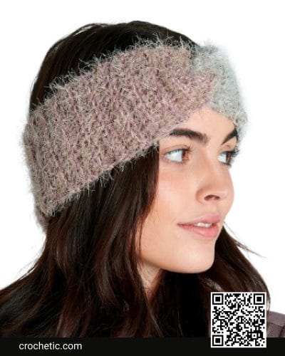 Cozy Twisted Crochet Headband - Crochet Pattern