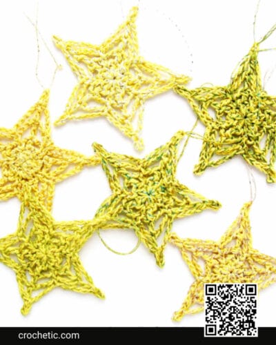 Crochet Pattern Star - Crochet Pattern
