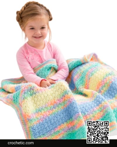 Tropical Baby Blanket - Crochet Pattern