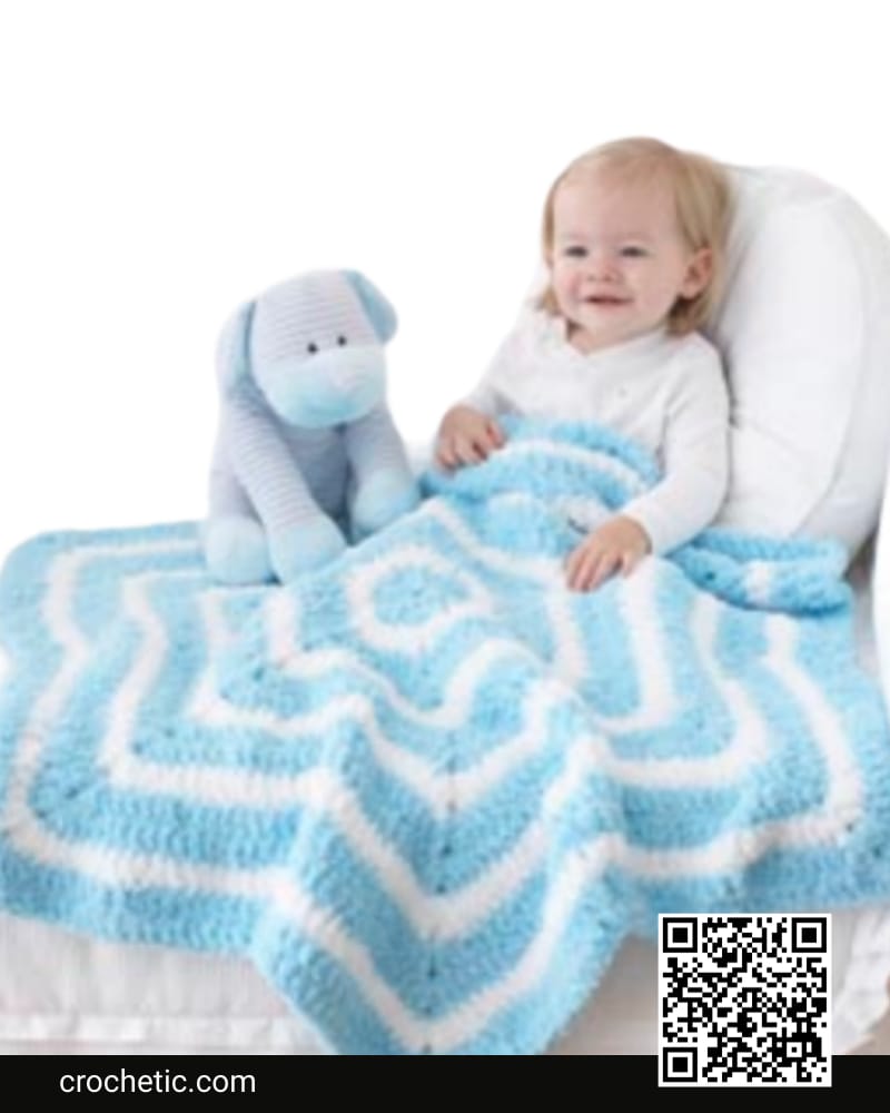 Pipsqueak Star Blanket - Crochet Pattern
